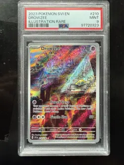 Pokemon Drowzee 210/198 SV01: Scarlet & Violet Base Set Holo PSA 9 - Image 1
