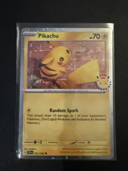 Pokemon TCG Pikachu 051/162 Pokemon Day 2026 Promo NM - Image 1