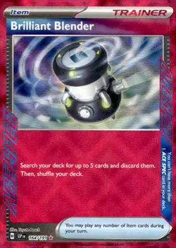 Brilliant Blender 164/191 ACE SPEC Rare Surging Sparks Pokemon Lightly Played - Image 1