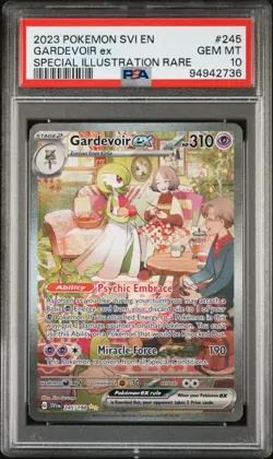 Gardevoir EX 245 Special Illustration Rare Pokemon PSA 10 - Image 1