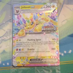 The Pokemon Company Jolteon ex 030/131 Prismatic Evolutions Stamp Holo EN 260HP - Image 1