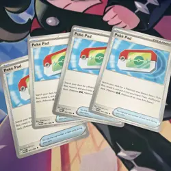 Poke Pad 81/88 Non Holo X4 Playset Perfect Order Pokemon TCG - Image 1