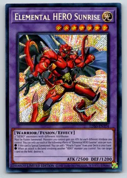 Elemental HERO Sunrise LDS3-EN104 Legendary Duelists: S3 Yu-Gi-Oh Limited NM - Image 1