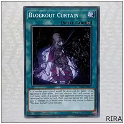 Blockout Curtain - RIRA-EN065 - Common 1st Edition Yugioh - Image 1