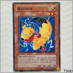 Wattfox - TSHD-EN026 - Common 1st Edition Yugioh - Image 1