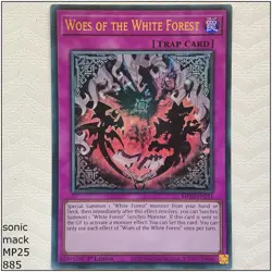 Woes of the White Forest - MP25-EN231 - Ultra Rare 1st Edition Yugioh - Image 1