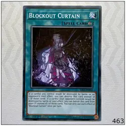 Blockout Curtain - RIRA-EN065 - Common 1st Edition Yugioh - Image 1