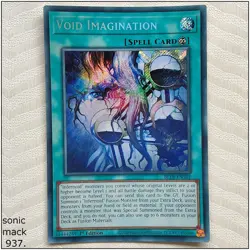 Void Imagination - BLTR-EN101 -Secret Rare 1st Edition Yugioh - Image 1