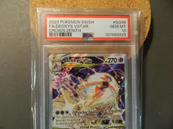 Deoxys VSTAR Pokemon GG46/GG70 Crown Zenith: Galarian Gallery Holo PSA 10 - Image 2