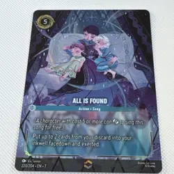 Disney Lorcana All is Found | ENCHANTED | Archazia's Island | Frozen Anna Elsa - Image 1