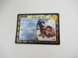 Wizards of the Coast Hufflepuff Match Promo Foil Card #1 2001 Harry Potter TCG - Image 1