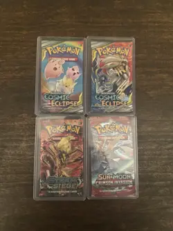 Pokemon Sun & Moon Vintage Packs (Cosmic Eclipse, Steam Siege, Crimson Invasion) - Image 1