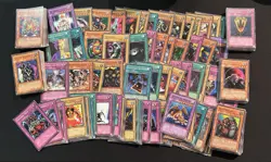 vintage yugioh Card lot Summoned Skull Lob Non Holo x100 - Image 1
