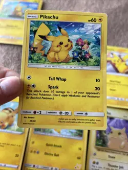 Pokemon Pikachu, Raichu, Jolteon Card Lot 14 Cards Holo Raichu + SM183 Promo - Image 5