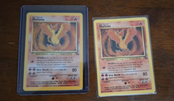 Pokemon TCG Fossil Moltres 12/62 Rare Basic EN Card Lot (2) Nintendo - Image 1