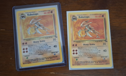 Pokemon TCG Fossil Kabutops 24/62 Unlimited EN 1999 Card Lot (2) - Image 1