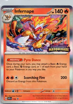 Infernape - Holo Promo SV: Scarlet & Violet Promo Cards 116 NM - Image 1
