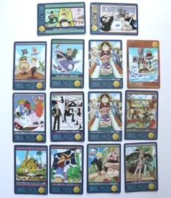 2000-2001 One Piece Carddass Visual Adventure Card 14 Set Bandai Japanese - Image 1