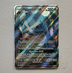 The Pokemon Company Metagross GX Ultra Rare Full Art Holo 139/145 250 HP ENG 20… - Image 1