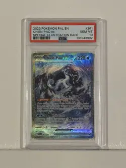 Pokemon TCG Paldea Evolve Chien-Pao EX SIR 261/193 PSA 10 GEM MINT English💧 - Image 1