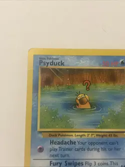 ▸ Pokemon | 2000 | Psyduck | WOTC Black Star Promo | #20 | HP - Image 2