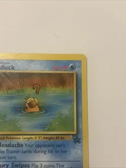 ▸ Pokemon | 2000 | Psyduck | WOTC Black Star Promo | #20 | HP - Image 3