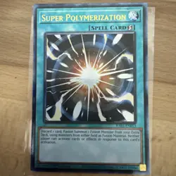 Yugioh Super Polymerization RA03-EN053 Prismatic Ultimate Rare 1st Ed NM - Image 1