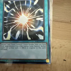 Yugioh Super Polymerization RA03-EN053 Prismatic Ultimate Rare 1st Ed NM - Image 4