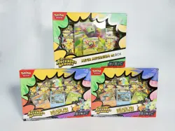 Pokemon TCG Ascended Heroes Mega ex Box; 2 First Partners Pin Collection Bundle - Image 1