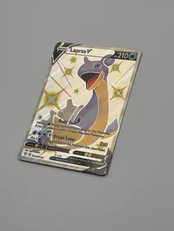 Pokemon Lapras V SV110/SV122 Shining Fates Shiny Vault Shiny Holo Rare Eng - Image 2