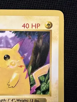 Pokemon Pikachu 58/102 *Near Mint* (Shadowless) Yellow Cheeks - Image 4