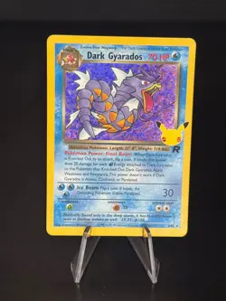 Dark Gyarados 82/82 Celebrations: Classic Collection Pokemon NM - Image 1