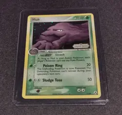 Pokemon TCG Muk Reverse Holo Rare EX 11/92 EX Legend Maker Stamped - Image 1