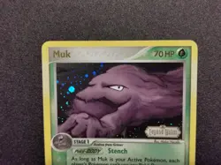 Pokemon TCG Muk Reverse Holo Rare EX 11/92 EX Legend Maker Stamped - Image 3