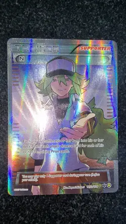 Pokemon N 105a/124 XY Premium Collection Full Art Near Mint Ultra Rare - Image 1