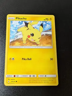 Pikachu 54/214 Common Unbroken Bonds Pokemon Near Mint - Image 1