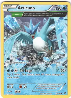Articuno 17/108 R Roaring Skies Pokemon NM/M - Image 1