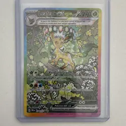 The Pokemon Company Leafeon ex 144/131 Prismatic Evolutions SIR Holo EN - Image 1