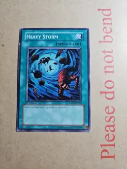 Yugioh Heavy Storm SD1-EN016 1st Edition - Image 1