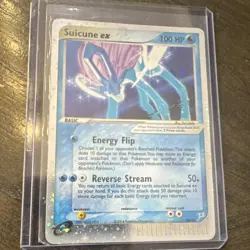 Pokemon TCG Suicune ex EX Holo Ultra Rare Team Magma vs Aqua 94/95 - Image 2