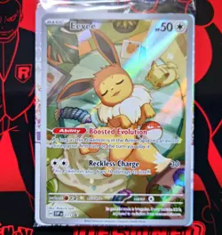 Pokemon TCG Eevee SVP 173 Prismatic Evolutions Black Star Promo Sealed - Image 1