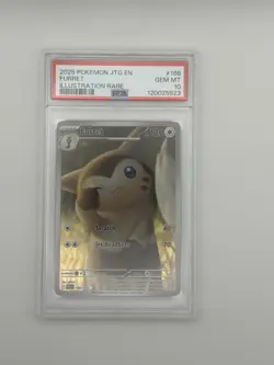 Pokemon TCG Furret Illustration Rare Journey Together 168/159 - Image 1