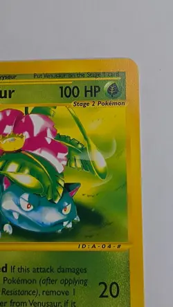 Pokemon Vintage Non-Holo Rare Venusaur 67/165 Expedition Base Wotc E-reader 2002 - Image 4