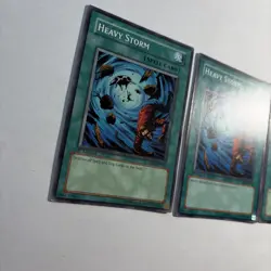 Yugioh! 3x Heavy Storm SD04, 09 & 10 Common 1st Edition LP Playset! - Image 5