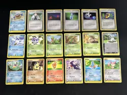 Pokemon TCG 2003 Ruby And Sapphire Regular Pokemon Cards lot of 18 NM E-Readers - Image 1