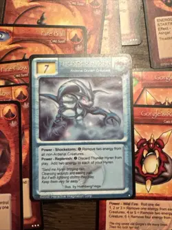 Magi Nation CCG Card Lot - Rares Vintage Hyren TCG 30+ Rare #1 - Image 2