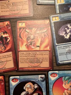 Magi Nation CCG Card Lot - Rares Vintage Hyren TCG 30+ Rare #1 - Image 3