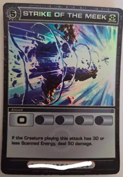Chaotic Strike of the Meek Ultra Rare Attack card - Image 1