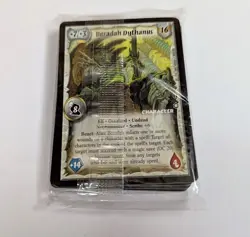WARLORD Saga of the Storm BERADAH DYTHANUS sealed promo 25 card pack CCG 2005 - Image 1