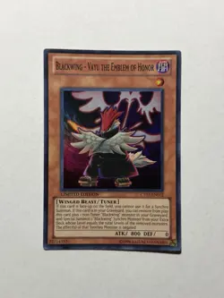 Blackwing - Vayu the Emblem of Honor CT07-EN012 2010 Collectors Tins Limited... - Image 1